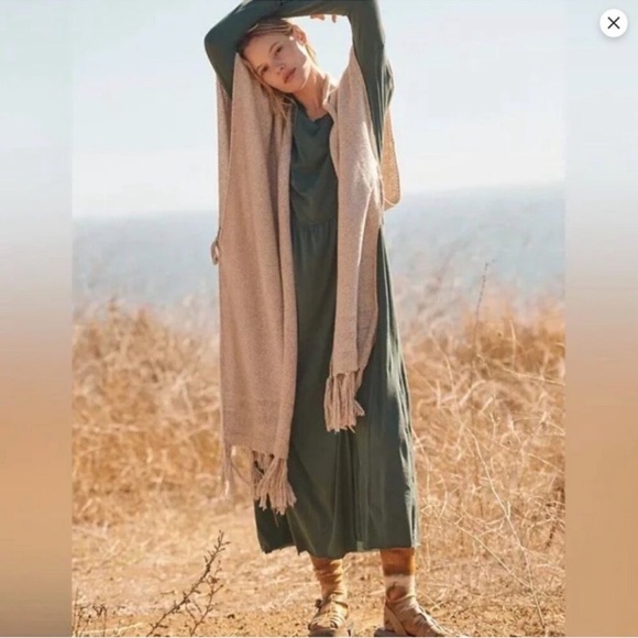 NWT Free People Beach Cameron Maxi Boho Dress Size Medium - Picture 11 of 12